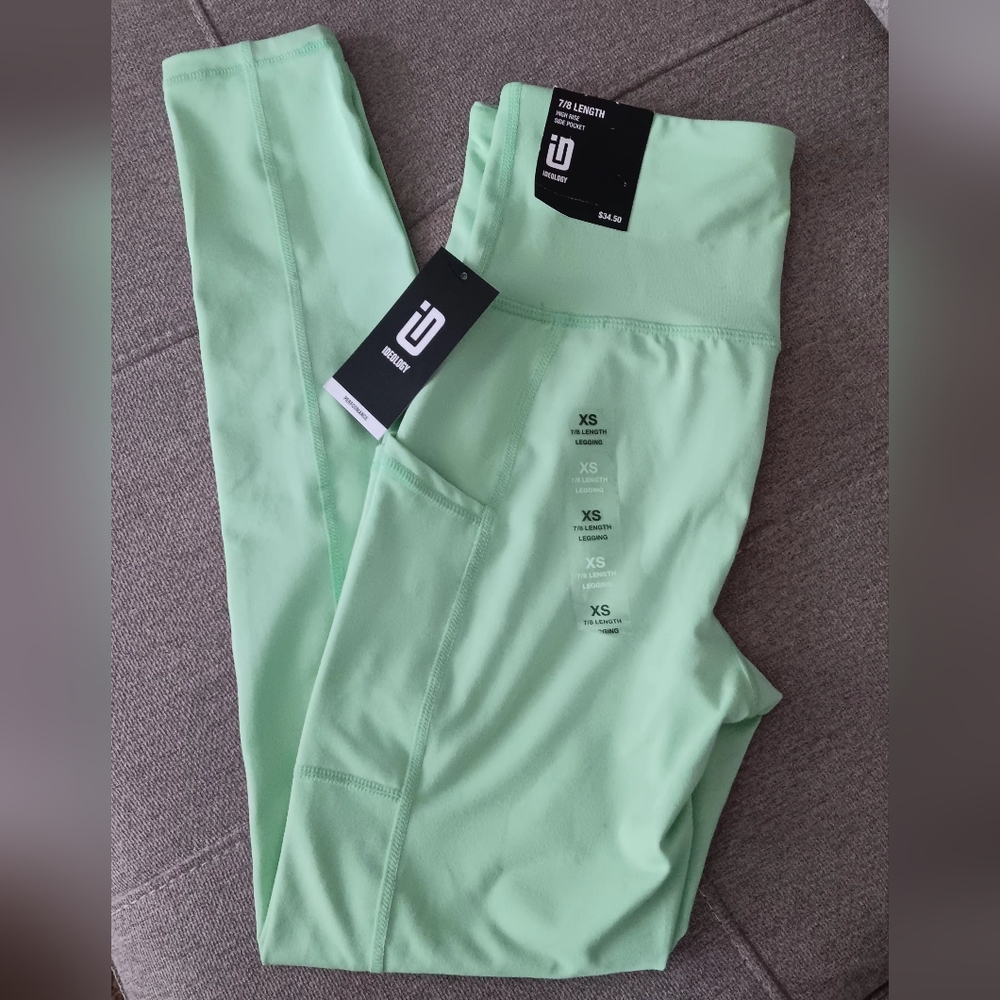 Mint Green Ideology Yoga Leggings
